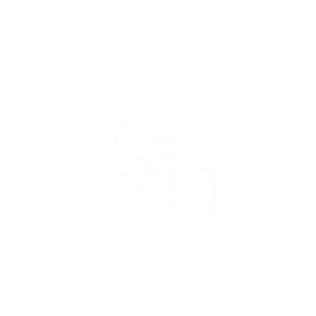 Financial Reporting Icon By VR Binary Zebras